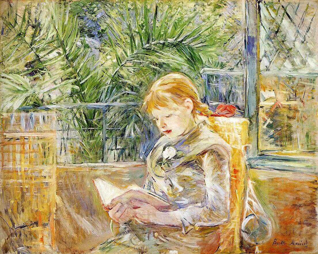 „Die Lektüre“ von Berthe Morisot
